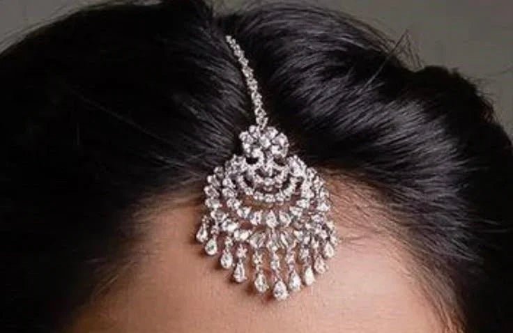 Maang Tikka - Ivvati Art Jewellery