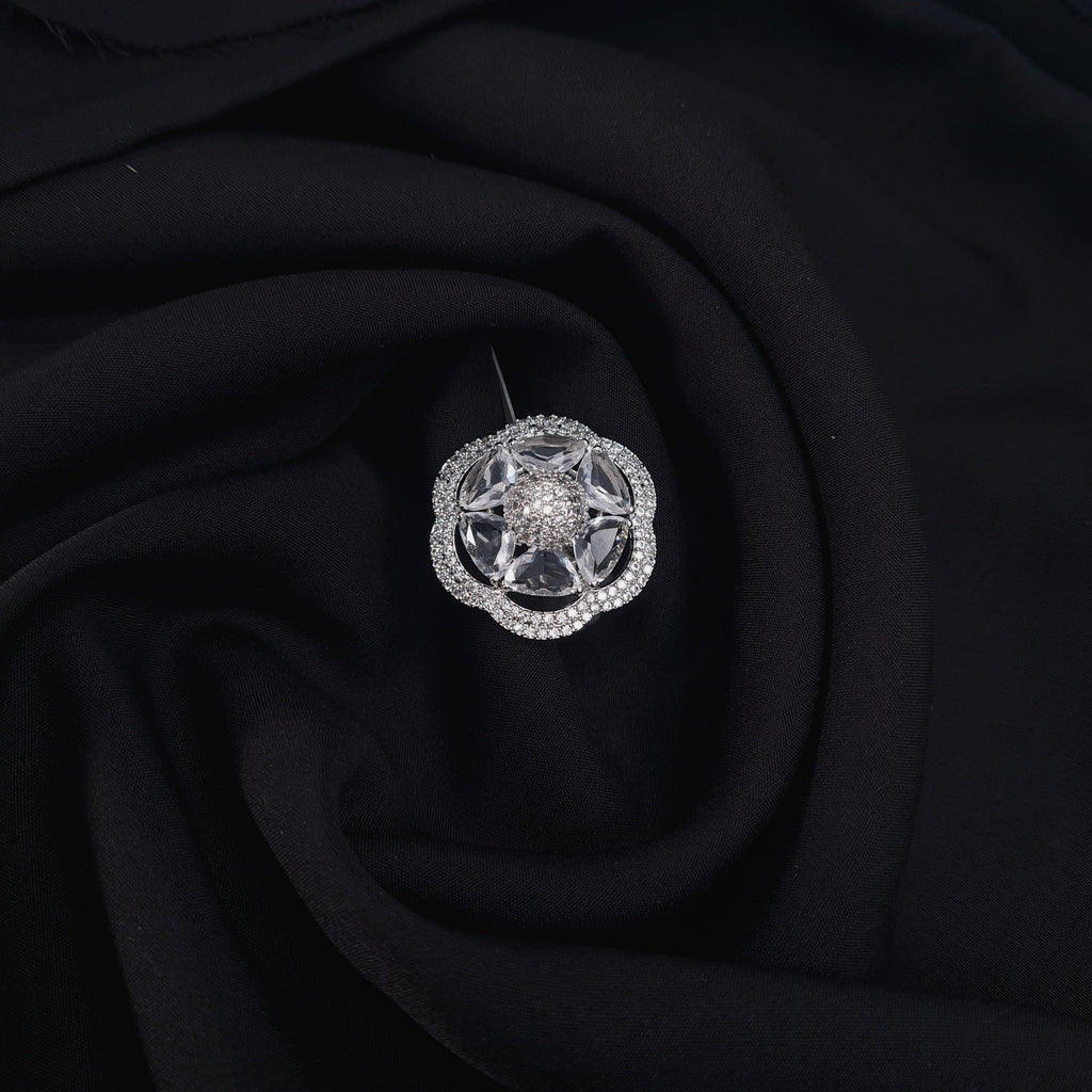 Silver CZ Ring