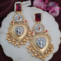 Traditional Kashmiri Brass Earrings