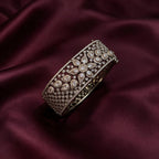 Ivvati Floral AD Statement Kada Bracelet
