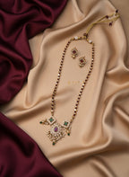 Maharashtrian Rajwadi Necklace Set for Women