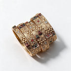 Ivvati Art Jewellery Rajwadi Meenakari Bangle Set