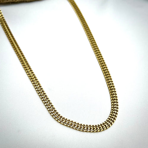 18K Gold-Plated Snake Chain – Sleek & Anti-Tarnish Finish