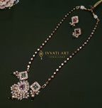 ivvati vaidehi maharashtrian rajwadi necklace set kundan pearl traditional jewellery