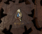 ivvati morika maharashtrian nath peacock nose pin traditional jewellery