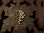 ivvati devika vertical stone maharashtrian nath pearl nose pin women