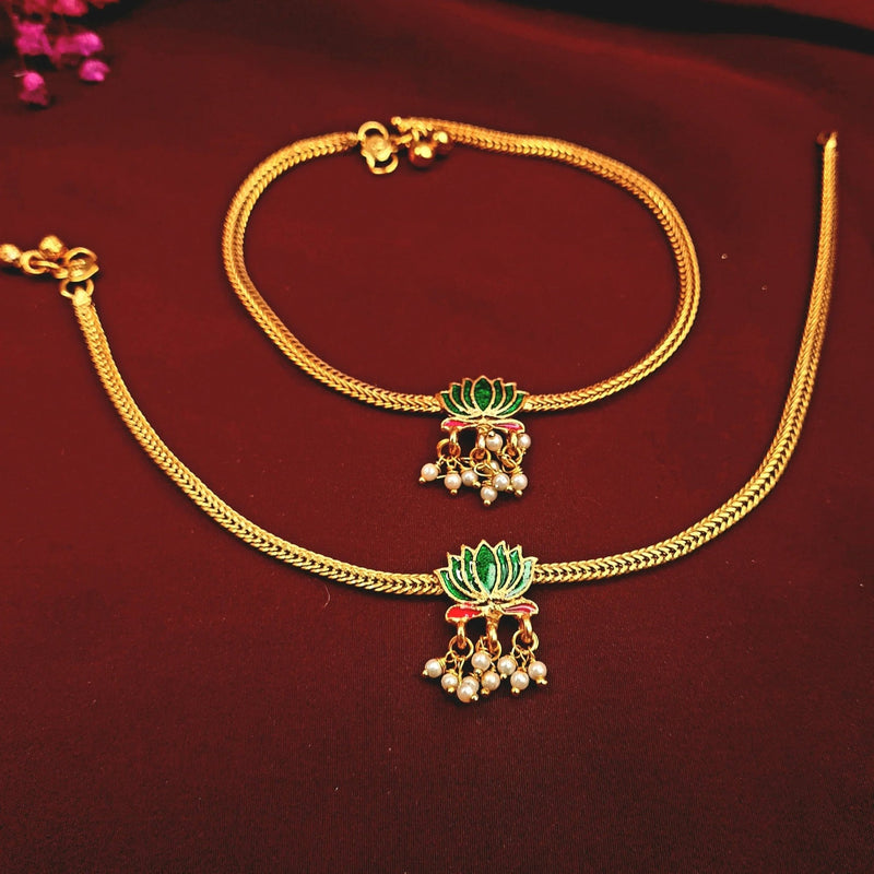 Copper Payal jewellery - Copper | Ivvati Art Jewellery