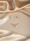 Floral AD Mangalsutra Set for Women – Gold Party Wear | Chandrika jewellery - Mangalsutra Set | Ivvati Art Jewellery