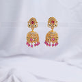 Gold Plated Copper Jhumka – Traditional Earrings jewellery - Jhumka | Ivvati Art Jewellery