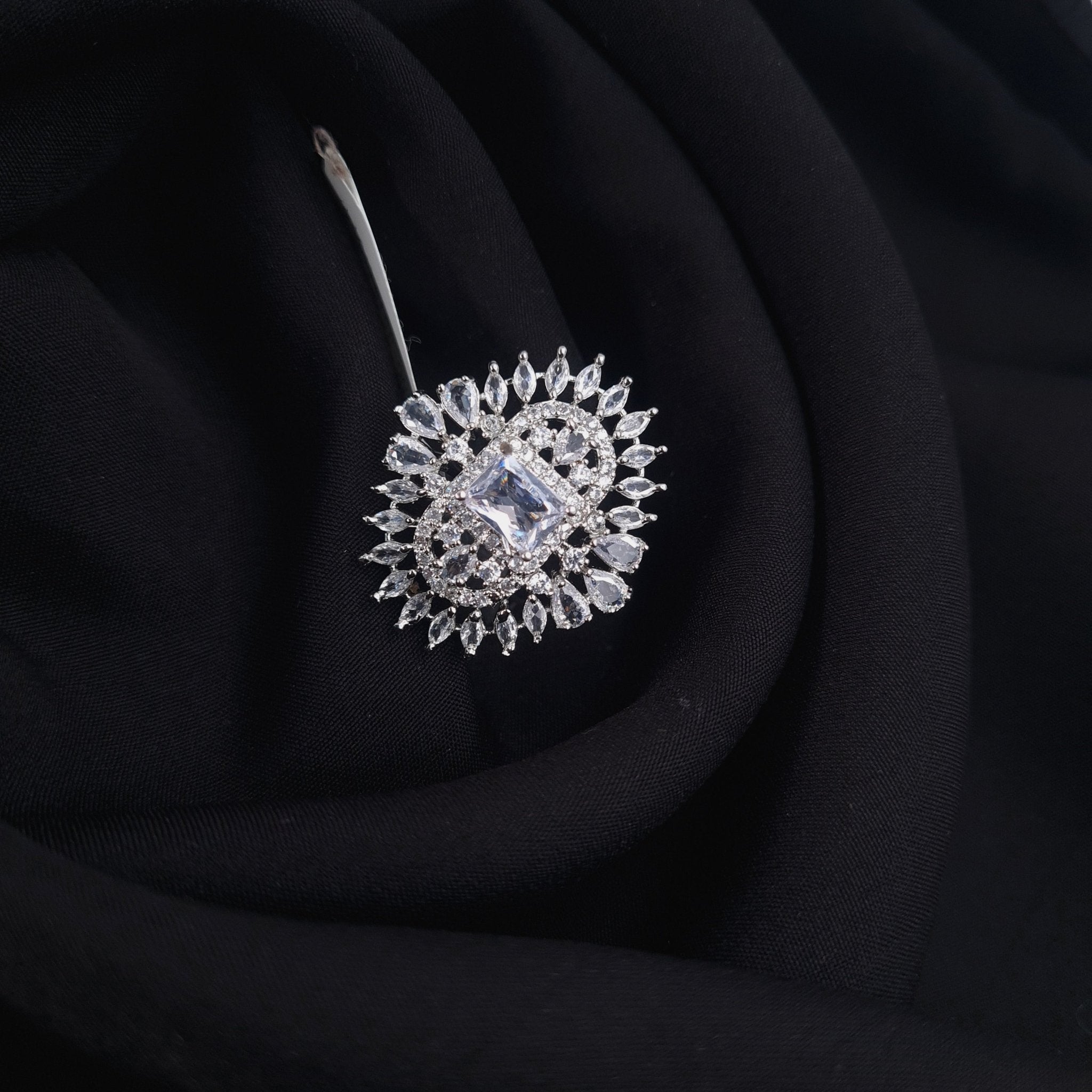 Oval Shape Silver Ring – Minimal Elegance jewellery - Rings | Ivvati Art Jewellery