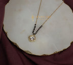 Solitaire Mangalsutra for Women – Gold Daily Wear | Iraa jewellery - Mangalsutra | Ivvati Art Jewellery